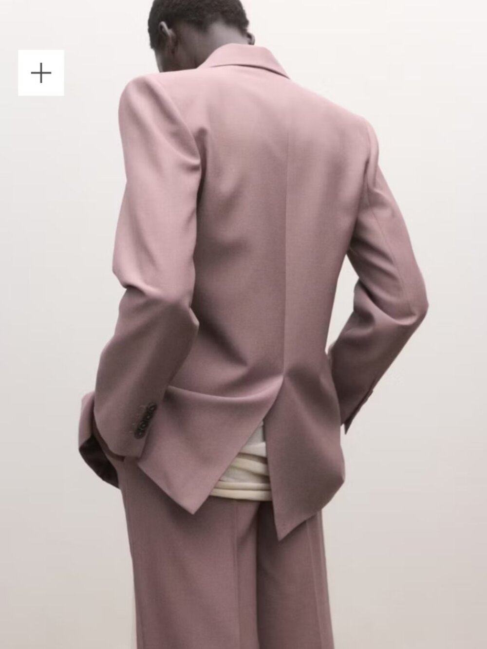 Mango blazer dusty pink (NWT) - Picture 2 of 6